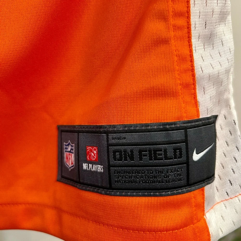 NWOT Nike Women's Jersey Orange NFL Cincinnati Bengals - Picture 3 of 3